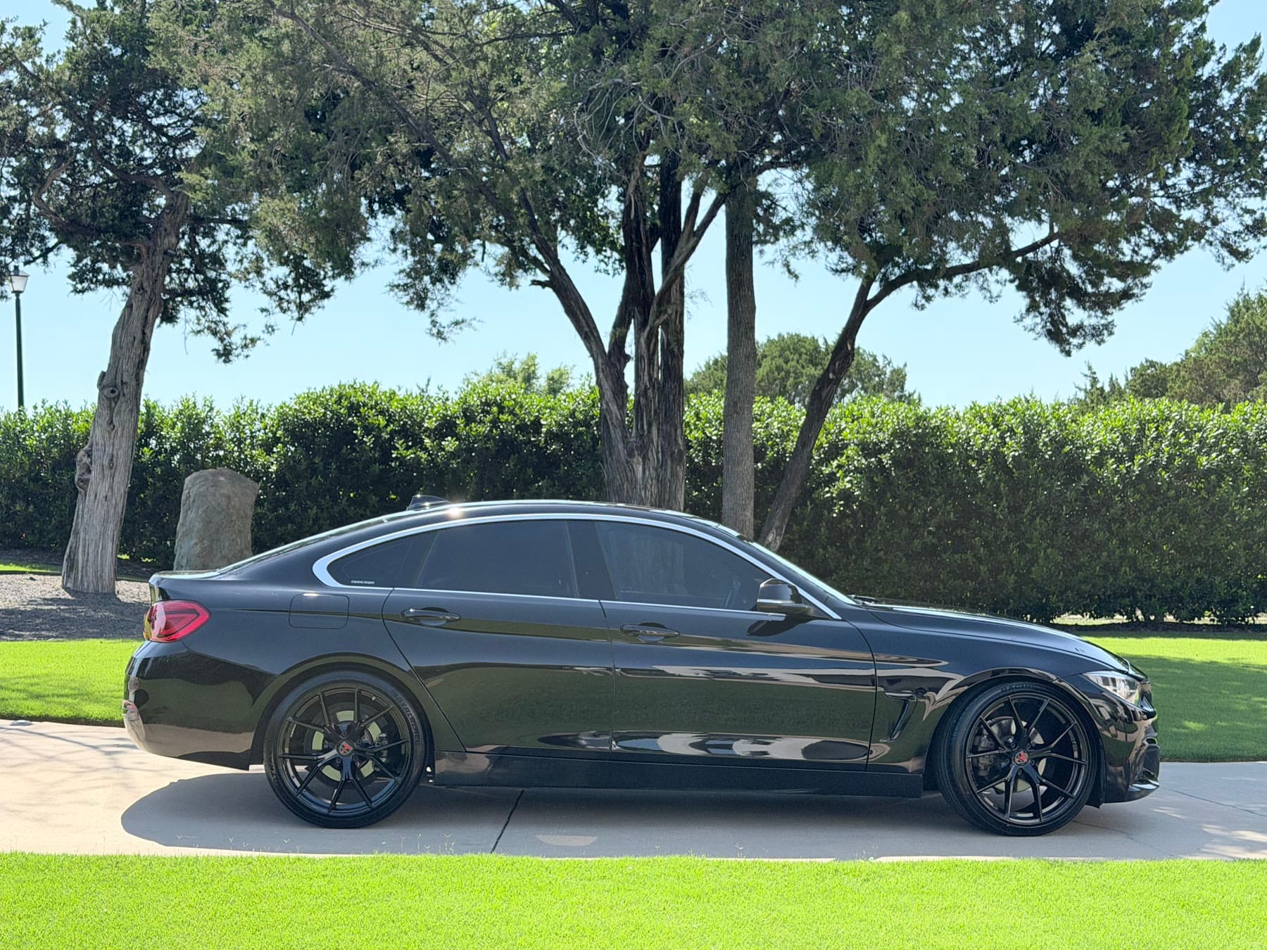 BMW 430 exterior after repair