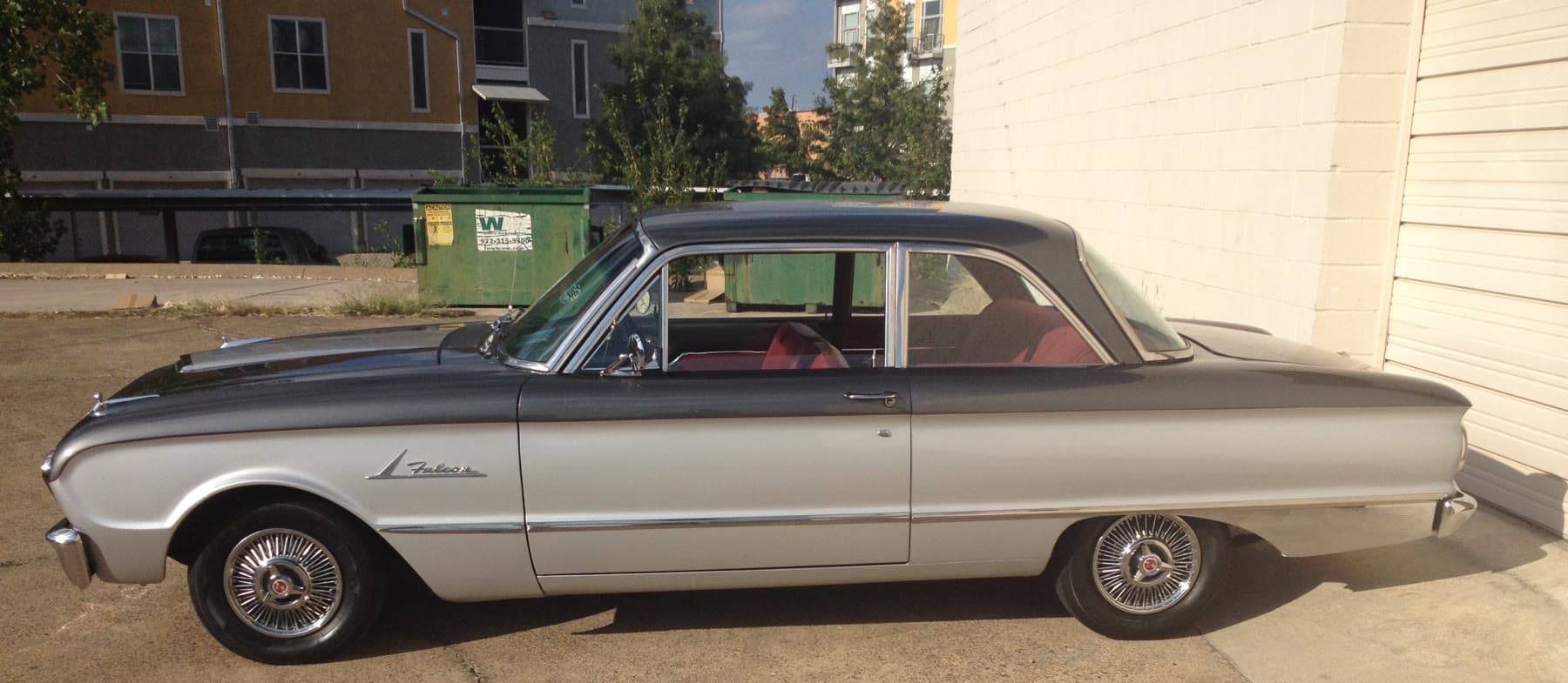 Mr. Irons' restored 1965 Ford Falcon