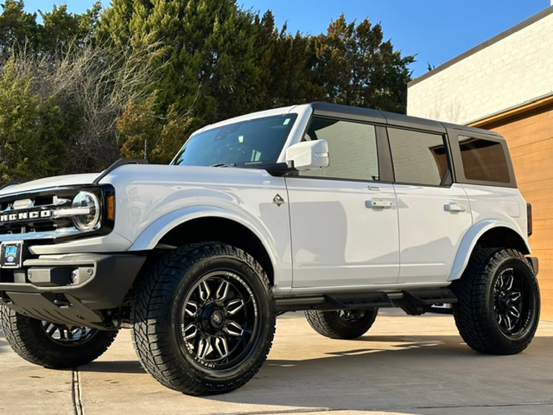 Finished Ford Bronco photographed outdoors
