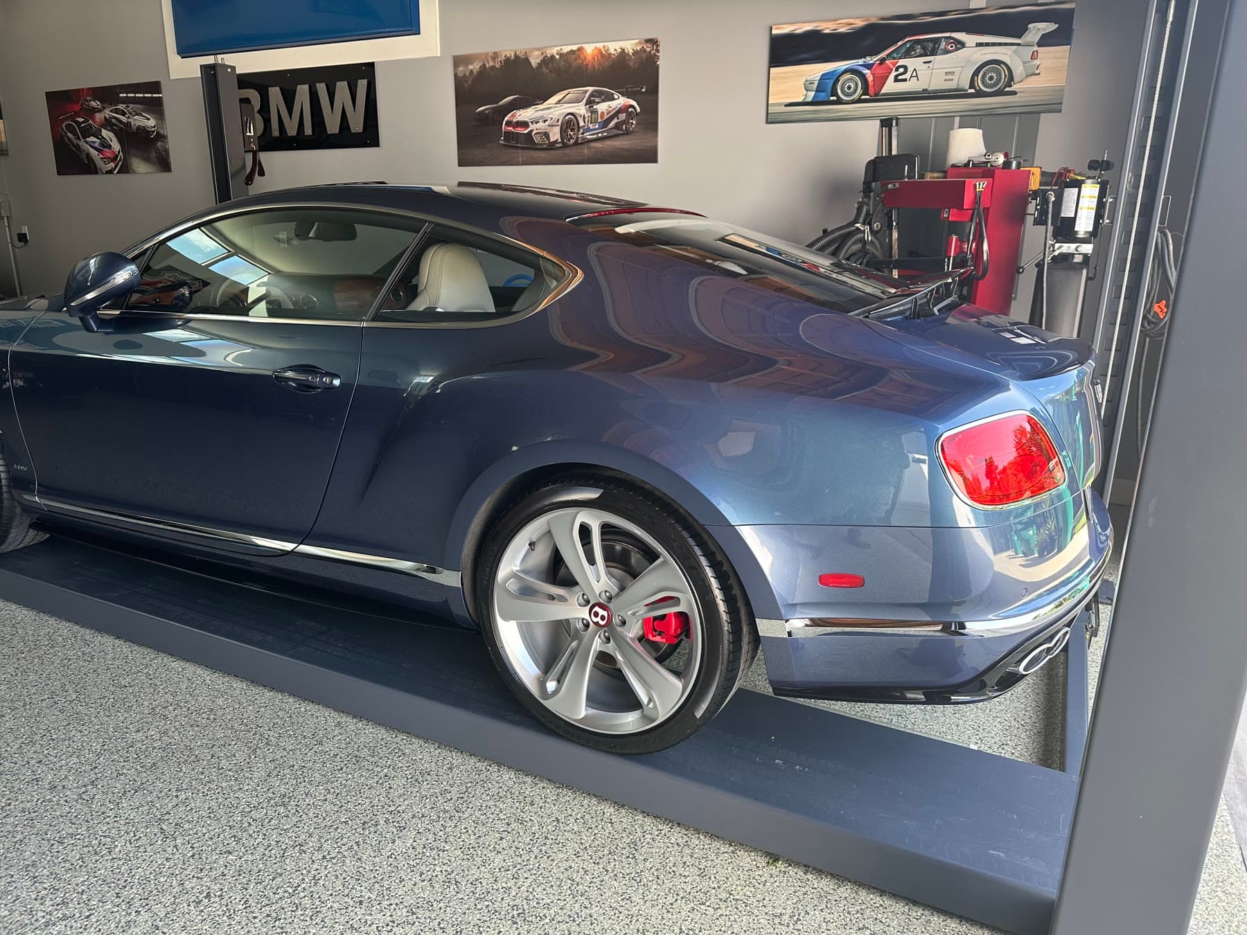 Bentley Continental exterior finish after ceramic coating